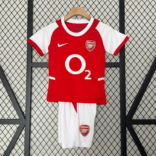 Camiseta Arsenal Primera equipo Retro Niño 2002 2004